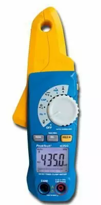 Clamp meters digital 1 ma resolutsion, 17 mm, cat iii 600 v, peaktech - Pihtivirtamittarit - 503-P4350PEAK - 1