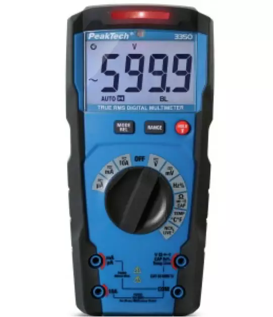 Digitalmultimeter 3350, peaktech - Yleismittarit - 503-P3350PEAK - 1