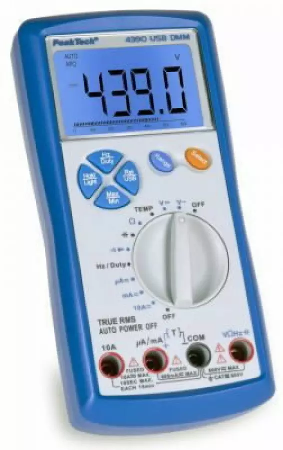 Digital multimeter 4390, peaktech - Yleismittarit - 503-P4390PEAK - 1