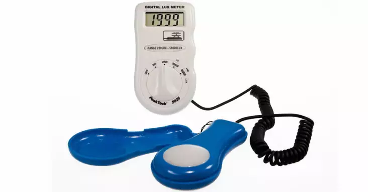 Lux meter 5025 0-50000 lux, peaktech - Tarvikevaraosat-503 - 503-P5025PEAK - 1