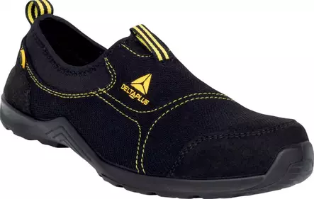 Safety shoes Miami2 S1P ESD SR, black/yellow 35, Delta Plus - Turva- ja työkengät - 503-MIAM2EPNO35DEL - 1