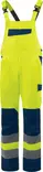 Working dungarees M1SA2 hi-vis CL2, yellow/dark blue S, Delta Plus - Hi-Vis haalarit - 503-M1SA2HVJAPTDEL - 1