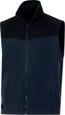 Fleece vest Gilli, navy blue/black S, Delta Plus - Työliivit - 503-GILLIBMPTDEL - 1