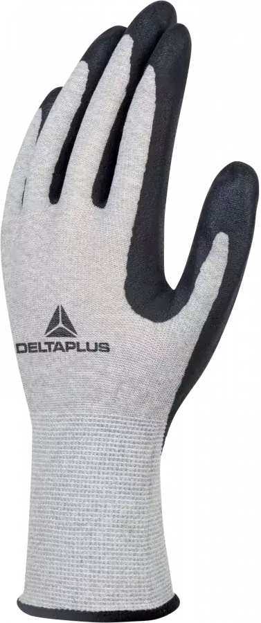 Gloves VV722ESD, polyamide knitted, nitrile coated 6, Delta Plus - Tekstiilikäsineet - 503-VV722ESD6DEL - 1