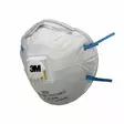 3M 8822 FFP2 hengityssuojain venttiilillä 10 kpl - Kertakäyttöiset hengityssuojaimet - 503-T88223M - 1