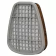 3M 6055 A2 kaasu- ja höyrysuodatin - Uudelleenkäytettävät hengityssuojaimet - 503-T60553M - 5