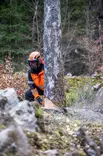 Forestry set with helmet, earmuffs and visor x5507vx4fh15j-ce, 3m - Suojakypärät ja -päähineet - 503-71003303303M - 2