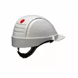 Hard hat, uvicator, ratchet, ventil. plastic sweatb., white g3000nuv-10-vi, 3m - Suojakypärät ja -päähineet - 503-PG3010VI3M - 1