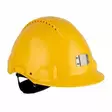 Hard hat, uvicator, ratchet, ventil. plastic sweatb., yellow g3000nuv-10-gb, 3m - Suojakypärät ja -päähineet - 503-PG3010GU3M - 1