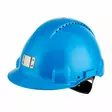 Hard hat, uvicator, ratchet, ventil. plastic sweatband, blue g3000nuv-10-bb, 3m - Suojakypärät ja -päähineet - 503-G3000NUV10BB3M - 1
