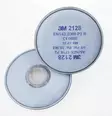 3M 2128 hiukkassuodatin P2 R - Uudelleenkäytettävät hengityssuojaimet - 503-T21283M - 1