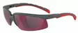 ™ solus™ suojalasit, , s2024as-red, harmaa/punainen kehys as, 3m - Suojalasit - 503-S2024RED3M - 1