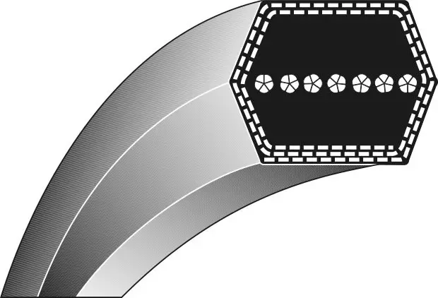 Mitsuboshi hihna tyyppi 4 - aa105 - Tarvikevaraosat - AA105M - 1