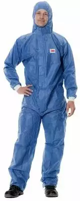 Protective coverall 4530, breathable, blue l, 3m - Suojahaalarit - 503-70001090123M - 1