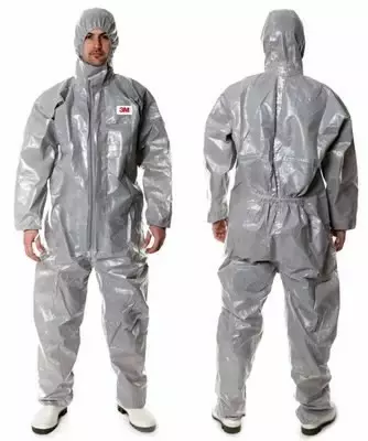 Protective coverall 4545 xl 3/4/5/6 grey xxl, 3m - Suojahaalarit - 503-T4570XXL3M - 1