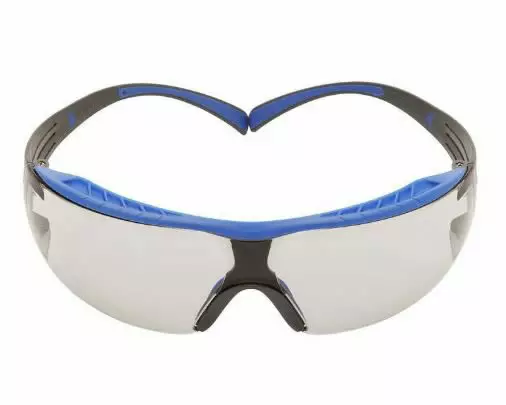 Protective eyewear, browgard, scotchgard anti-fog, i/o grey sf407xsgaf-blu, 3m - Suojalasit - 503-SF407XB3M - 1