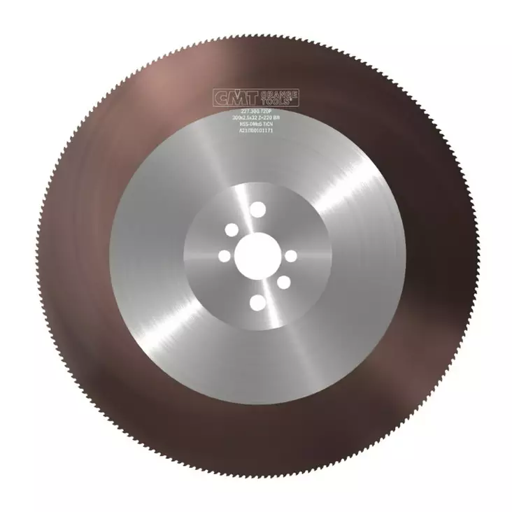 Saw blade for metal hss ticn 250x2,0x32mm z200 t4, cmt - Pyörösahanterät metallille - 503-227-250-700PCM - 1