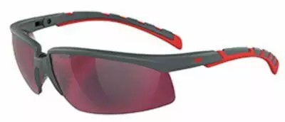 ™ solus™ suojalasit, , s2024as-red, harmaa/punainen kehys as, 3m - Suojalasit - 503-S2024RED3M - 1