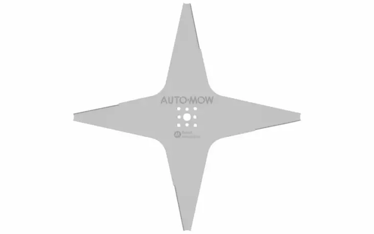 Terä ambrogio 35cm 4-star, auto-mow - Ruohonleikkurin mallikohtaiset terät - 503-34509781AM - 1