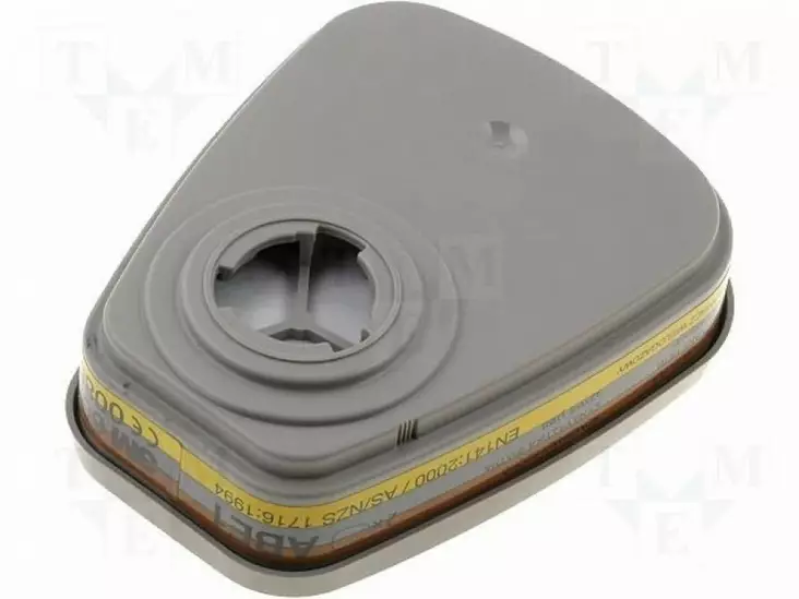 3M 6057 yhdistelmäsuodatin ABE1 - Uudelleenkäytettävät hengityssuojaimet - 503-T60573M - 1