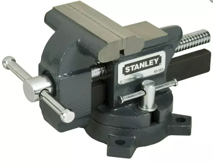 Bench vice 100mm/4" maxsteel, stanley - Ruuvipenkit - 503-1-83-065STAN - 1