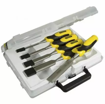 Chisel set 5pc 6-12-18-25-32mm, stanley - Puutaltat - 503-2-16-885STAN - 1