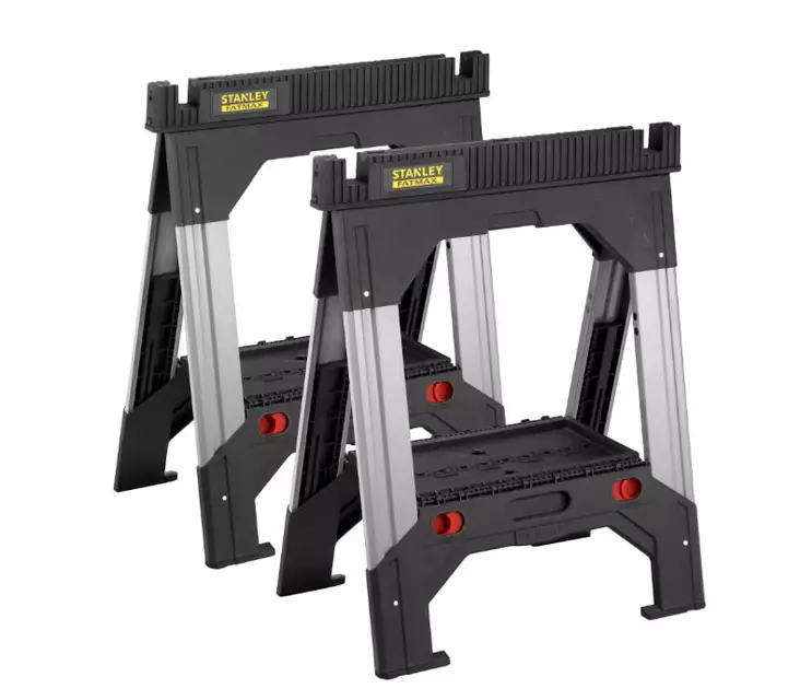 Fatmax telescopic legs sawhorse, stanley - Työkaluseinät ja -pidikkeet - 503-1-92-980STAN - 1
