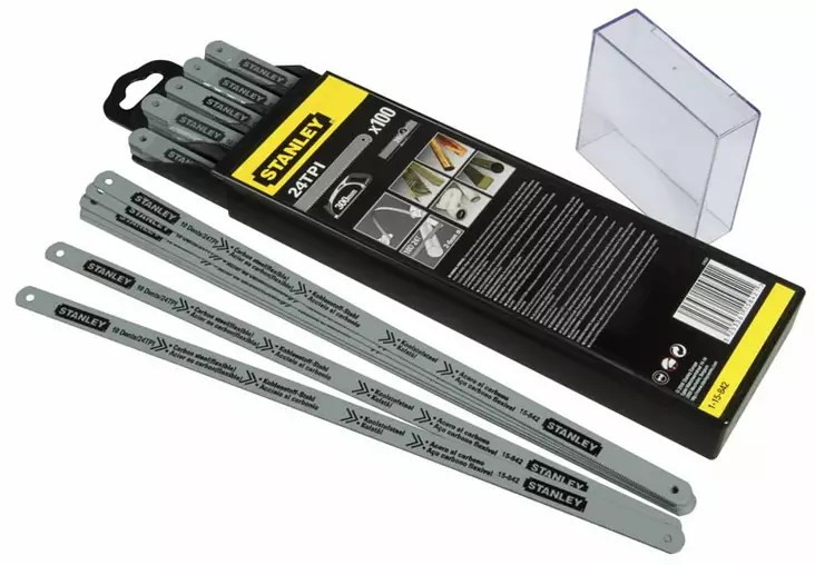 Rauasae leht 300mm 24tpi lion 100tk, stanley - Rautasahat - 503-1-15-842STAN - 1