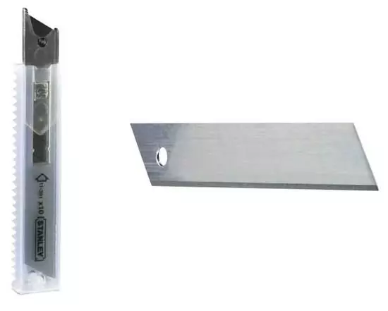 Taittoterät 18 mm 10 kpl, stanley - Katkoteräveitset - 503-0-11-301STAN - 1