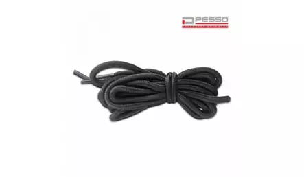 Kengännauhat raist, musta 150 cm, pesso - Pohjalliset, kengännauhat ja tarvikkeet - 503-RAISTJ150PESSO - 1