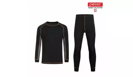 Lämpökerrasto active, musta 2xl, pesso - Alusasut ja kerrastot - 503-ACTIVE2XLPESSO - 1