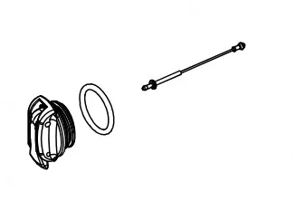 Öljykorkki cs-7310sx/4310sx/7300sx, echo - Tarvikevaraosat-503 - 503-P100008410ECHO - 1