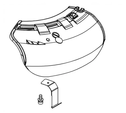Shield ki srm-335tes/301tes/300tes, c251, c280ts, echo - Tarvikevaraosat-503 - 503-P021034375ECHO - 1