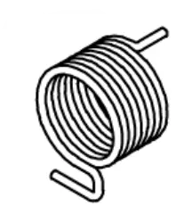 Spring, damper cs-390esx/490es, echo - Tarvikevaraosat-503 - 503-P022036760ECHO - 2