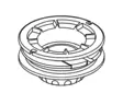 Bobbin srm-265/300es/220es/250/235es, echo - Tarvikevaraosat-503 - 503-P022001260ECHO - 1