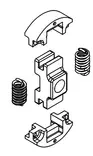 Clutch asy, echo - Tarvikevaraosat-503 - 503-A056000780ECHO - 1