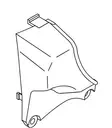 Duct,air, echo - Tarvikevaraosat-503 - 503-A161000080ECHO - 1