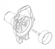 Fan cover asy t226s, c226s, echo - Tarvikevaraosat-503 - 503-P100007620ECHO - 1