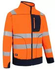 Fleecetakki fl02 huomioväri cl2, oranssi/ tummansininen 2xl, pesso - Hi-Vis Fleecetakit, puserot ja hupparit - 503-FL02O-2XLPESSO - 1