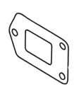 Gasket,exhau srm-420es/tes, b410s, echo - Tarvikevaraosat-503 - 503-V104002040ECHO - 1