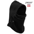 Kypärähuppu pskf, fleece, musta, pesso - Päähineet, huput ja huivit - 503-PSKFPESSO - 1