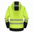 Softshell-takki leo huomioväri cl2, keltainen/musta m, pesso - Softshell takit ja housut - 503-LEO-HVG-MPESSO - 2