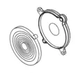 Spring kit, rewind cs-600s, cs-620sx, cs-621sx, echo - Tarvikevaraosat-503 - 503-P100002890ECHO - 2