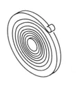 Spring,spiral, echo - Tarvikevaraosat-503 - 503-P022006250ECHO - 2