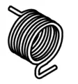 Starter spring srm-410es/510es, echo - Tarvikevaraosat-503 - 503-P022023120ECHO - 2