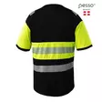 T-paita, huomioväri hvmj cl1, keltainen/musta m, pesso - Hi-Vis T-paidat ja puserot - 503-HVM-J-MPESSO - 3