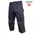 Työhousut 3/4 kb215m, stretch, tummansininen c50, pesso - Työshortsit - 503-KB215M-50PESSO - 1