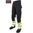 Työhousut kdcjg huomioväri, musta/keltainen c60, pesso - Hi-Vis työhousut - 503-KDCJG-60PESSO - 1