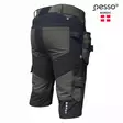 Työshortsit titan flexpro riipputaskuilla, stretch, vihreä c46, pesso - Työshortsit - 503-KB125Z-46PESSO - 2