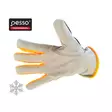 Winter gloves alaska, orange/black 8, pesso - Talvikäsineet - 503-ALASKA-8PESSO - 2